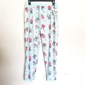 NEW 5 Style Owl Animal Printed Jogger Pajama Pants